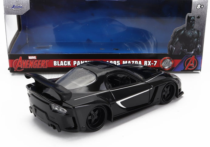 MAZDA | RX-7 WITH BLACK PANTHER FIGURE 1995 | BLACK