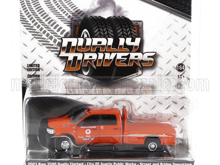 DODGE | RAM 3500 DOUBLE CABINE PICK-UP AUSTIN PUBLIC WORKS TEXAS 2023 | ORANGE