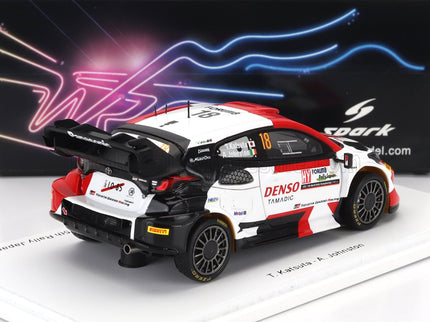 TOYOTA | YARIS GR HYBRID RALLY1 TEAM TOYOTA GAZOO RACING WRT N 18 5th RALLY JAPAN 2023 T.KATSUTA - AARON JOHNSTON | WHITE RED BLACK