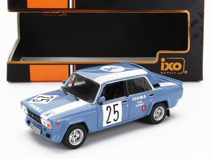LADA FIAT | 2105 VFTS N 25 RALLY PRIBRAM 1986 VACLAV CHLUSTINA - MIROSLAV HRBEK | LIGHT BLUE