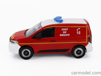 Renault Kangoo Van Sapeurs Pompiers Chef De Group 2023 1:64 Norev červená biela