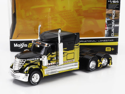 INTERNATIONAL | LONESTAR TRACTOR TRUCK 3-ASSI 2010 | BLACK YELLOW