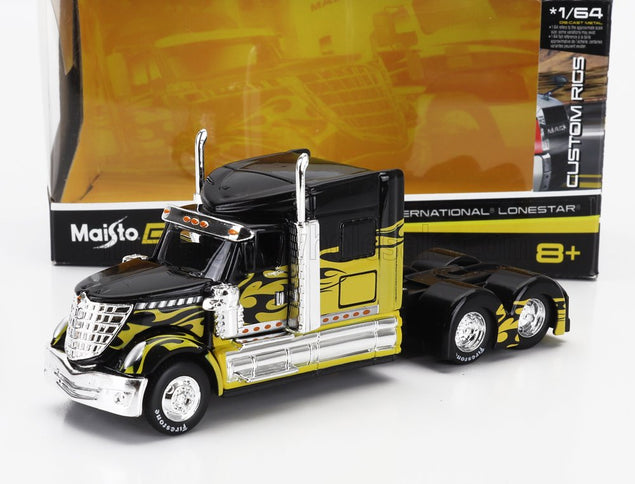 INTERNATIONAL | LONESTAR TRACTOR TRUCK 3-ASSI 2010 | BLACK YELLOW