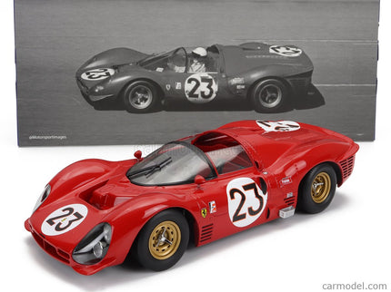 Ferrari 330 P3 4.0L V12 Spider Team Ferrari Spa Sefac N°23 Víťaz 24h Daytona 1967 Lorenzo Bandini - Chris Amon 1:18 Werk83 červená