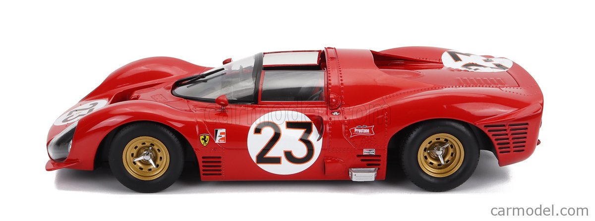 Ferrari 330 P3 4.0L V12 Spider Team Ferrari Spa Sefac N°23 Víťaz 24h Daytona 1967 Lorenzo Bandini - Chris Amon 1:18 Werk83 červená