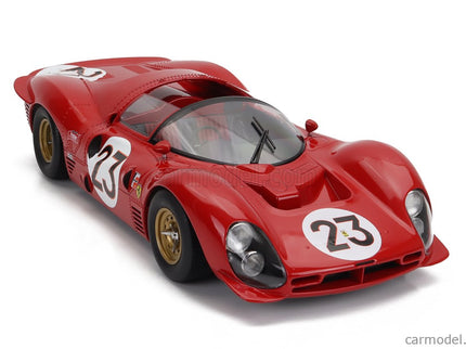 Ferrari 330 P3 4.0L V12 Spider Team Ferrari Spa Sefac N°23 Víťaz 24h Daytona 1967 Lorenzo Bandini - Chris Amon 1:18 Werk83 červená