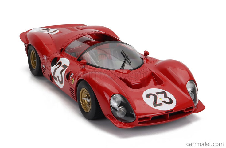 Ferrari 330 P3 4.0L V12 Spider Team Ferrari Spa Sefac N°23 Víťaz 24h Daytona 1967 Lorenzo Bandini - Chris Amon 1:18 Werk83 červená