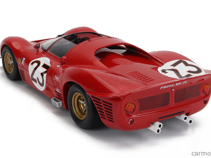 Ferrari 330 P3 4.0L V12 Spider Team Ferrari Spa Sefac N°23 Víťaz 24h Daytona 1967 Lorenzo Bandini - Chris Amon 1:18 Werk83 červená