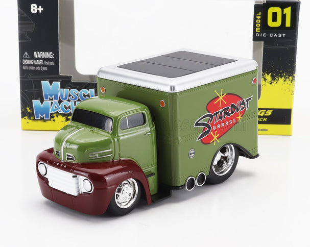 FORD USA | COE VAN TRUCK STARDUST GARAGE 2-ASSI CUSTOM 1950 | GREEN