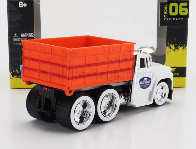 CHEVROLET | C-60 GRAIN TRUCK 3-ASSI CUSTOM 1966 | WHITE ORANGE