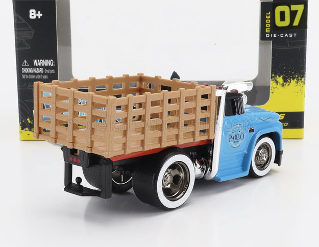 CHEVROLET | C-60 TRUCK STAKEBED PABLO 3-ASSI CUSTOM 1966 | BLUE