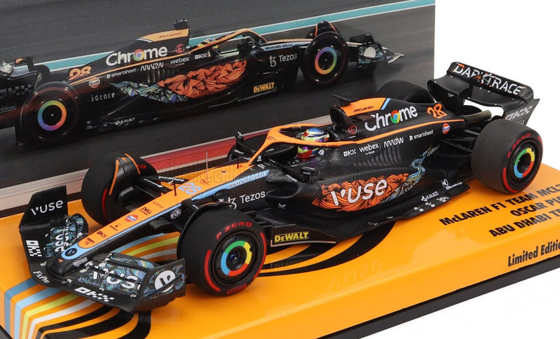 McLAREN | F1  MCL36 TEAM MCLAREN N 28 TEST ABU DHABI 2022 OSCAR PIASTRI | ORANGE BLACK