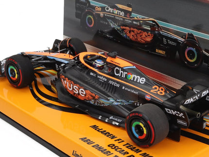 McLAREN | F1  MCL36 TEAM MCLAREN N 28 TEST ABU DHABI 2022 OSCAR PIASTRI | ORANGE BLACK