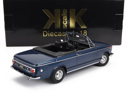 BMW | 2002 CABRIOLET 1968 - WITH REMOVABLE SOFT-TOP | BLUE MET