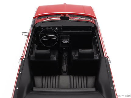 BMW 2002 Cabriolet 1968 - With Removable Soft-Top 1:18 KK Scale červená