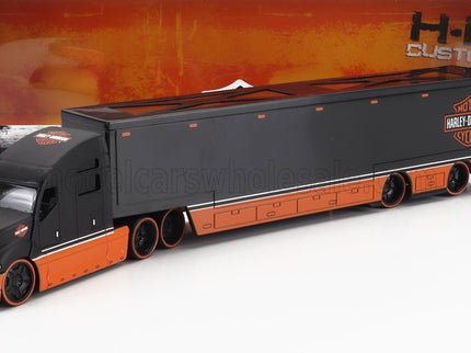 TRUCK | H-D HAULERS TRUCK HARLEY DAVIDSON CAR TRANSPORTER 2021 | BLACK ORANGE