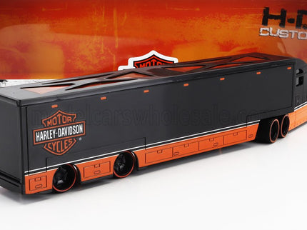 TRUCK | H-D HAULERS TRUCK HARLEY DAVIDSON CAR TRANSPORTER 2021 | BLACK ORANGE
