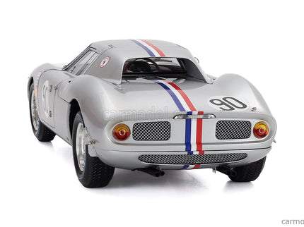 Ferrari 250LM Ch. n5909 N°90 Rally Nassau Tourist 1964 Bob Grossman 1:18 CMC strieborná