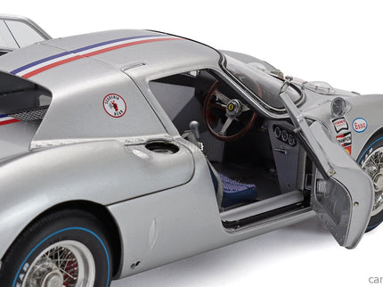Ferrari 250LM Ch. n5909 N°90 Rally Nassau Tourist 1964 Bob Grossman 1:18 CMC strieborná