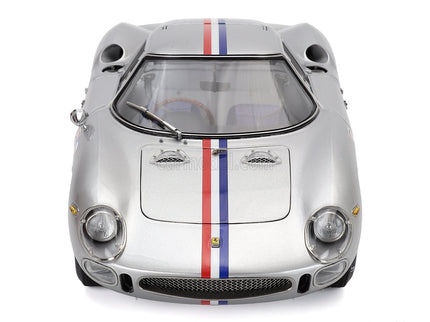 Ferrari 250LM Ch. n5909 N°90 Rally Nassau Tourist 1964 Bob Grossman 1:18 CMC strieborná