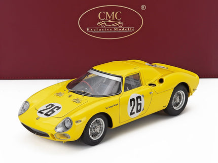 FERRARI | 250LM 3.3L V12 ch. n6313 TEAM PIERRE DUMAY N 26 2nd 24h LE MANS 1965 PIERRE DUMAY - GUSTAVE GOSSELIN | YELLOW