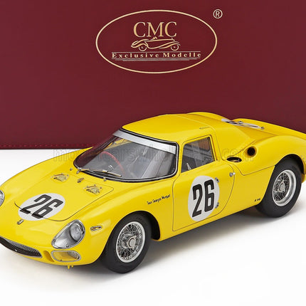 FERRARI | 250LM 3.3L V12 ch. n6313 TEAM PIERRE DUMAY N 26 2nd 24h LE MANS 1965 PIERRE DUMAY - GUSTAVE GOSSELIN | YELLOW