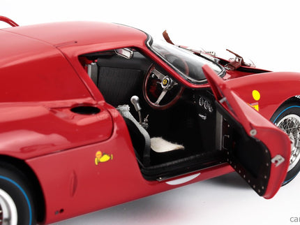 Ferrari 250LM 3.3L V12 Team N.A.R.T. North American Racing N°21 Víťaz 24h Le Mans 1965 Jochen Rindt - Masten Gregory 1:18 CMC červená