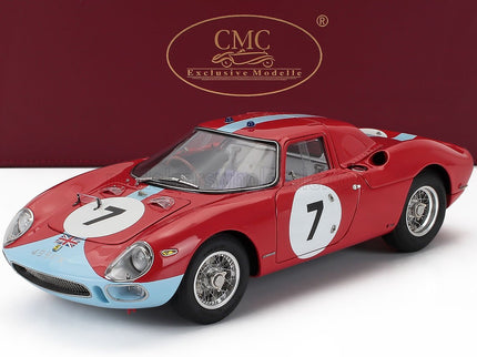 FERRARI | 250LM ch. n5895 N 7 WINNER 12h REIMS 1964 GRAHAM HILL - JOACHIM BONNIER | RED