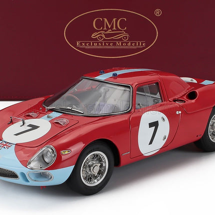 FERRARI | 250LM ch. n5895 N 7 WINNER 12h REIMS 1964 GRAHAM HILL - JOACHIM BONNIER | RED