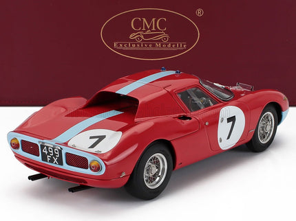 FERRARI | 250LM ch. n5895 N 7 WINNER 12h REIMS 1964 GRAHAM HILL - JOACHIM BONNIER | RED