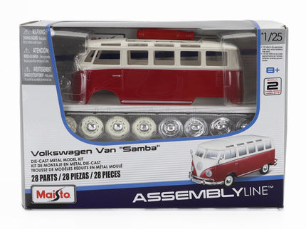 VOLKSWAGEN | T1 SAMBA MINIBUS 1962 | RED IVORY