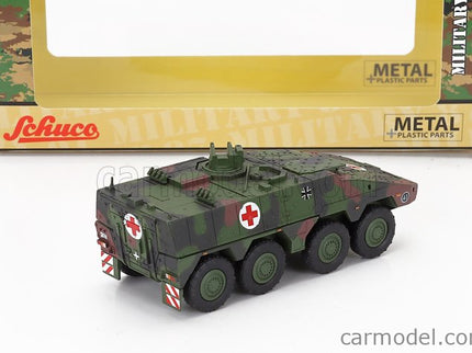 Tank Boxer Military Army Medic Unit 1945 1:87 Schuco maskovacia