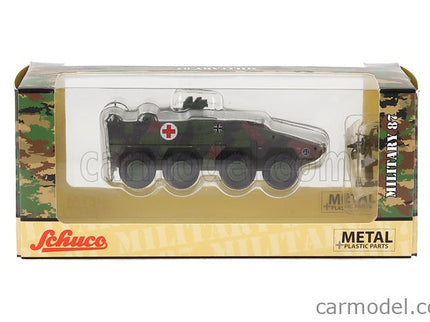 Tank Boxer Military Army Medic Unit 1945 1:87 Schuco maskovacia