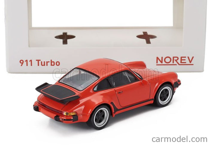 Porsche 911 930 3.0 Turbo Coupe 1976 1:43 Norev oranžová