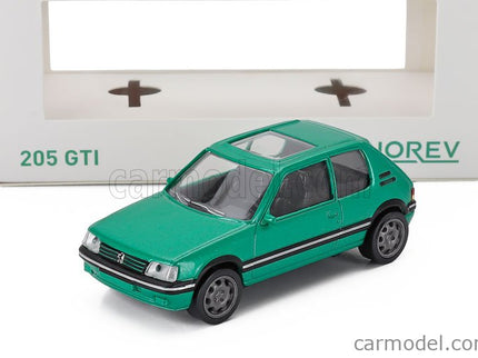 Peugeot 205 1.9 Gti 1992 1:43 Norev zelená
