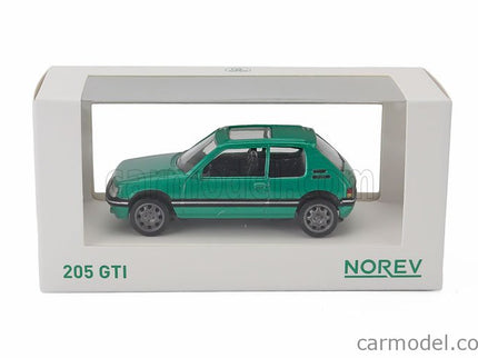 Peugeot 205 1.9 Gti 1992 1:43 Norev zelená