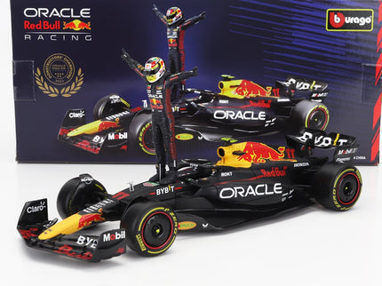 RED BULL | F1  RB19 TEAM ORACLE RED BULL RACING N 11 SEASON 2023 SERGIO PEREZ | MATT BLUE YELLOW RED