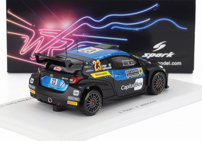 TOYOTA | YARIS GR RALLY2 TEAM PRINTSPORT RACING N 23 5th RC2 RALLY MONTECARLO 2024 SAMI PAJARI - ENNI MALKONEN | MATT BLACK