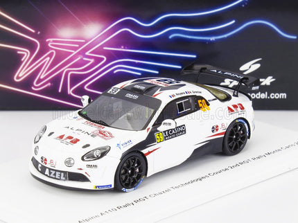 RENAULT | ALPINE A110 RGT TEAM CHAZEL TECHNOLOGIES COURSE N 59 2nd RGT RALLY MONTECARLO 2024 ERIC ROYERE - ALEXIS GRENIER | WHITE BLACK