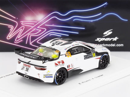 RENAULT | ALPINE A110 RGT TEAM CHAZEL TECHNOLOGIES COURSE N 59 2nd RGT RALLY MONTECARLO 2024 ERIC ROYERE - ALEXIS GRENIER | WHITE BLACK