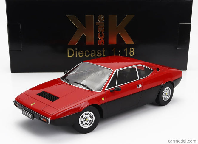 Ferrari Dino 208 GT4 1975 1:18 KK Scale červená čierna