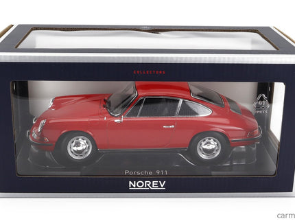 Porsche 901 911 L Coupe 1968 1:18 Norev Polo červená