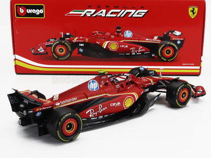 FERRARI | F1  SF-24 TEAM SCUDERIA FERRARI N 55 SEASON 2024 CARLOS SAINZ | RED BLACK