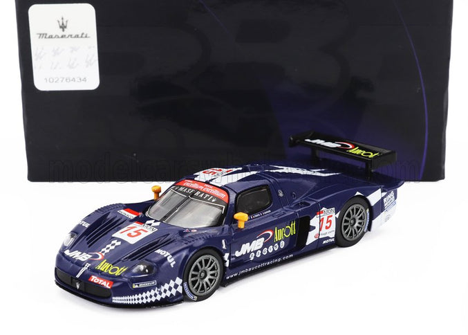 MASERATI | MC12 6.0L V12 TEAM JMB RACING N 15 4th 24h SPA 2008 BEN AUCOTT - ALAIN FERTE - STEPHANE DAOUDI | BLUE