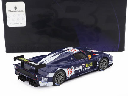 MASERATI | MC12 6.0L V12 TEAM JMB RACING N 15 4th 24h SPA 2008 BEN AUCOTT - ALAIN FERTE - STEPHANE DAOUDI | BLUE