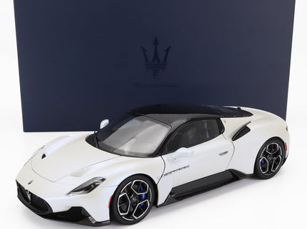 Maserati MC20 Gloss Black Roof 2020 1:18 BBR Models biela Audace - biela