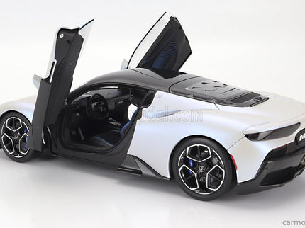 Maserati MC20 Gloss Black Roof 2020 1:18 BBR Models biela Audace - biela