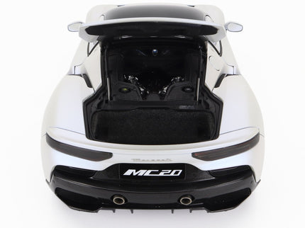Maserati MC20 Gloss Black Roof 2020 1:18 BBR Models biela Audace - biela