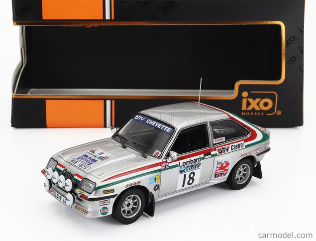 Vauxhall Chevette Hsr (night Version) N°18 Rally Rac Lombard 1980 Jimmy Mcrae - Mike Nicholson 1:43 IXO Models strieborná