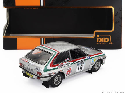 Vauxhall Chevette Hsr (night Version) N°18 Rally Rac Lombard 1980 Jimmy Mcrae - Mike Nicholson 1:43 IXO Models strieborná